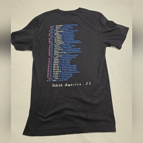 The Cure 2023 North America 2023 concert tour tee - Picture 2 of 6